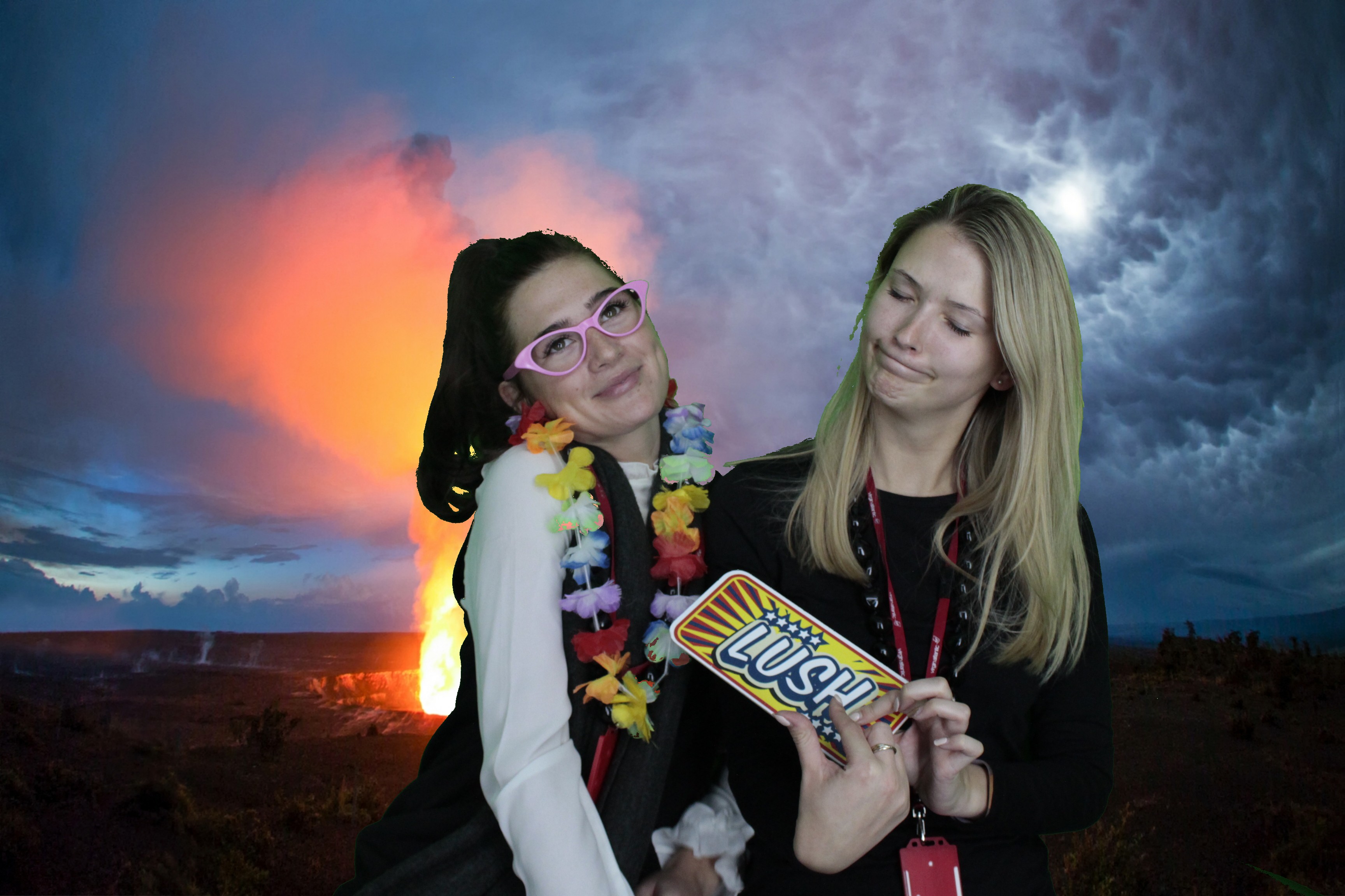Hawaii Theme Virgin Holidays | View more photos from the event at gallery.myphotoboothexperience.co.uk/u/MyPhotoBoothExperienceLtd/Hawaii-Theme-Virgin-Holidays